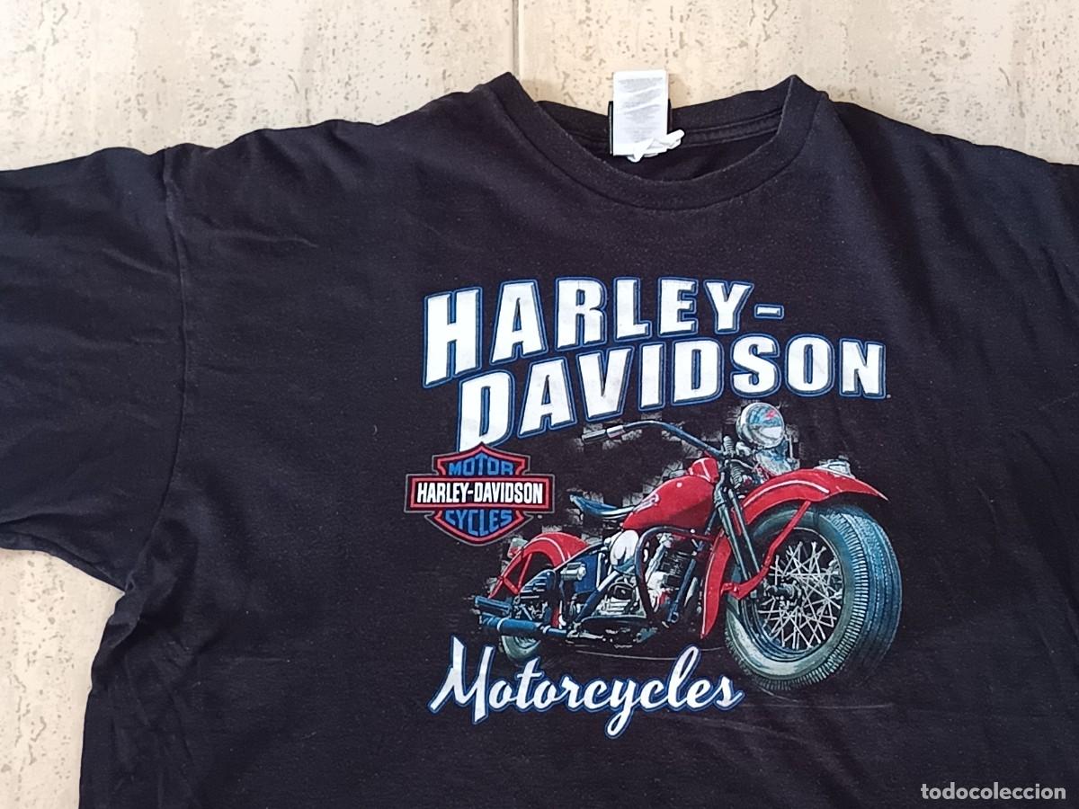 Vintage: CAMISETA HARLEY-DAVIDSON &ndash; HEAVY METAL BIKES DRESDEN GERMANY &ndash; XXL