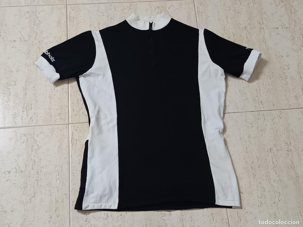 Vintage: MAILLOT CICLISMO VINTAGE NABHOLZ &ndash; A&Ntilde;OS 70. TALLA L