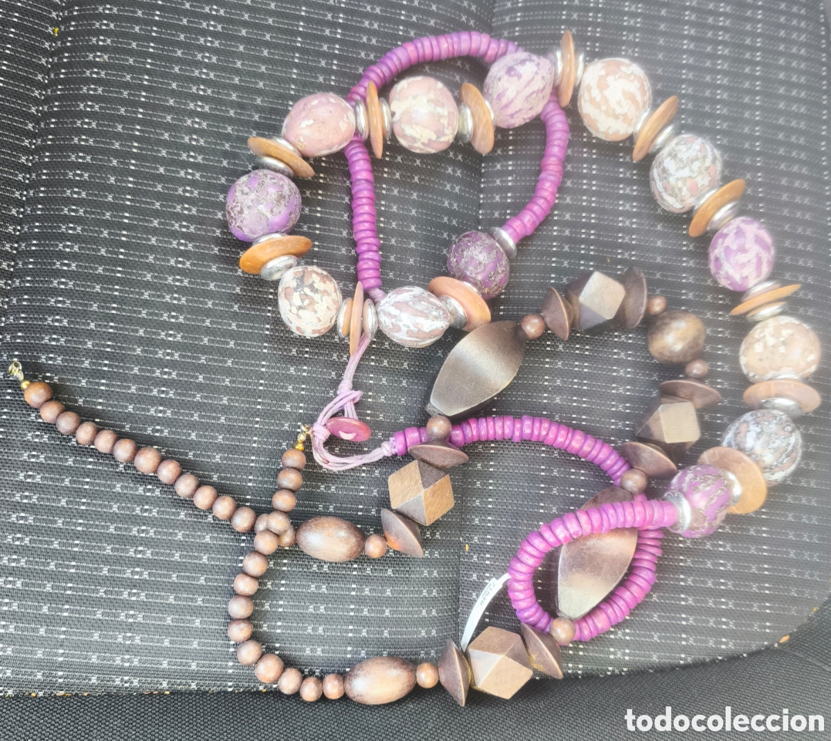 Vintage: Collar etnico artesanal