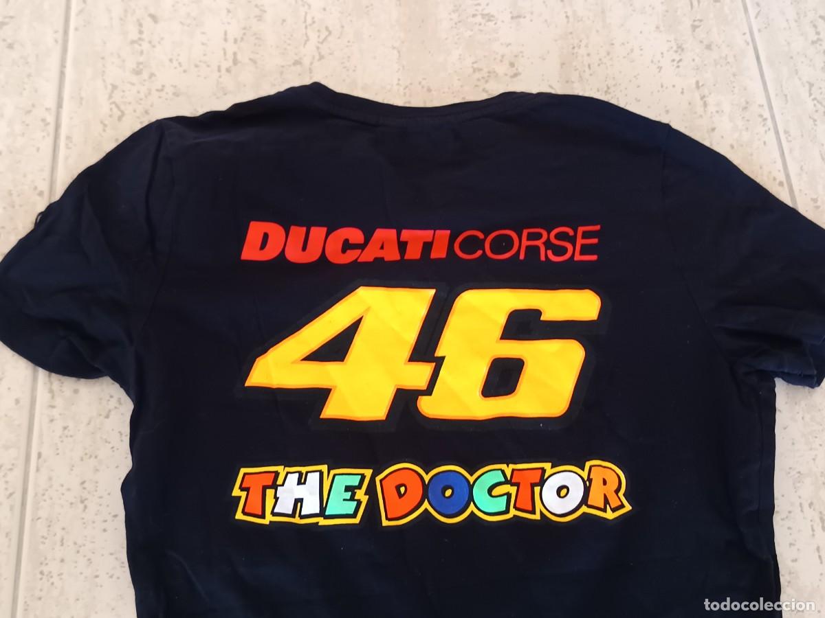 Vintage: Camiseta Ducati Corse 46 &rdquo;The Doctor&rdquo; Valentino Rossi . Talla S