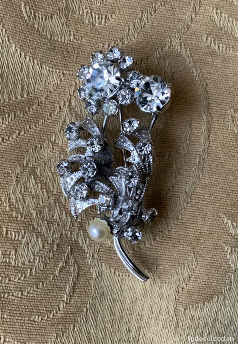 Vintage: BROCHE VINTAGE PERRERIA, FLOR - Foto 8