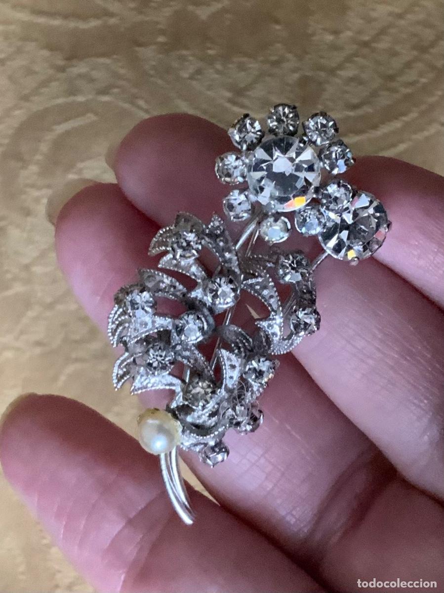 Vintage: BROCHE VINTAGE PERRERIA, FLOR - Foto 9