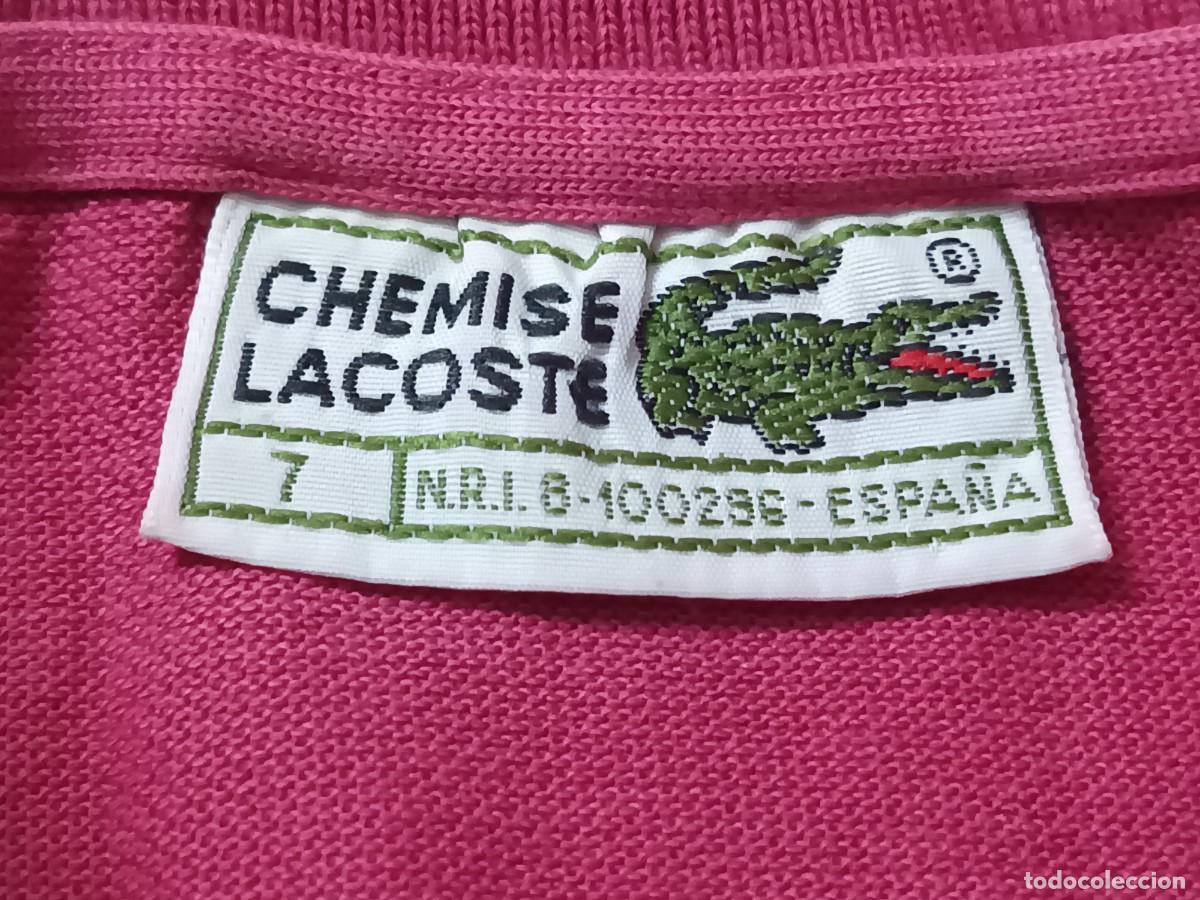 Vintage: Polo Lacoste. Talla XL - Foto 3