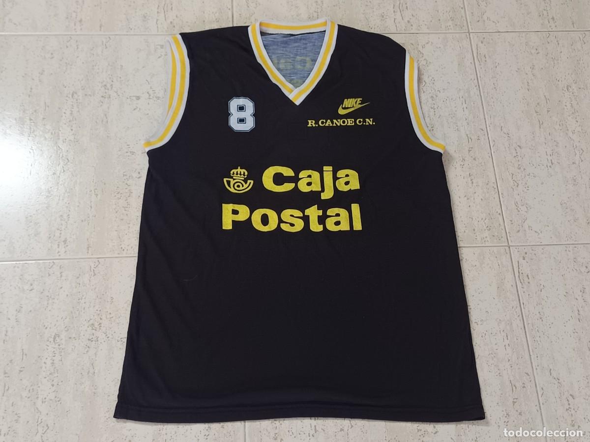 Vintage: CAMISETA REAL CANOE NIKE VINTAGE 80'S CAJA POSTAL. TALLA XL