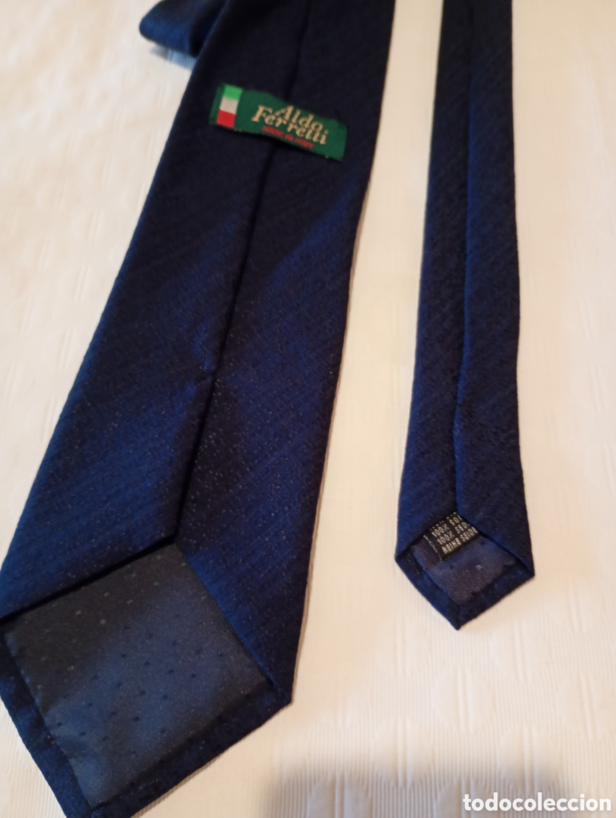 Vintage: Corbata Alda Ferreti seda ventage