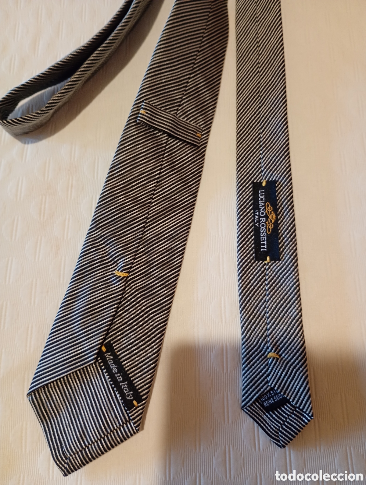 Vintage: Corbata Luciano Rosetti Italia 100%seda.