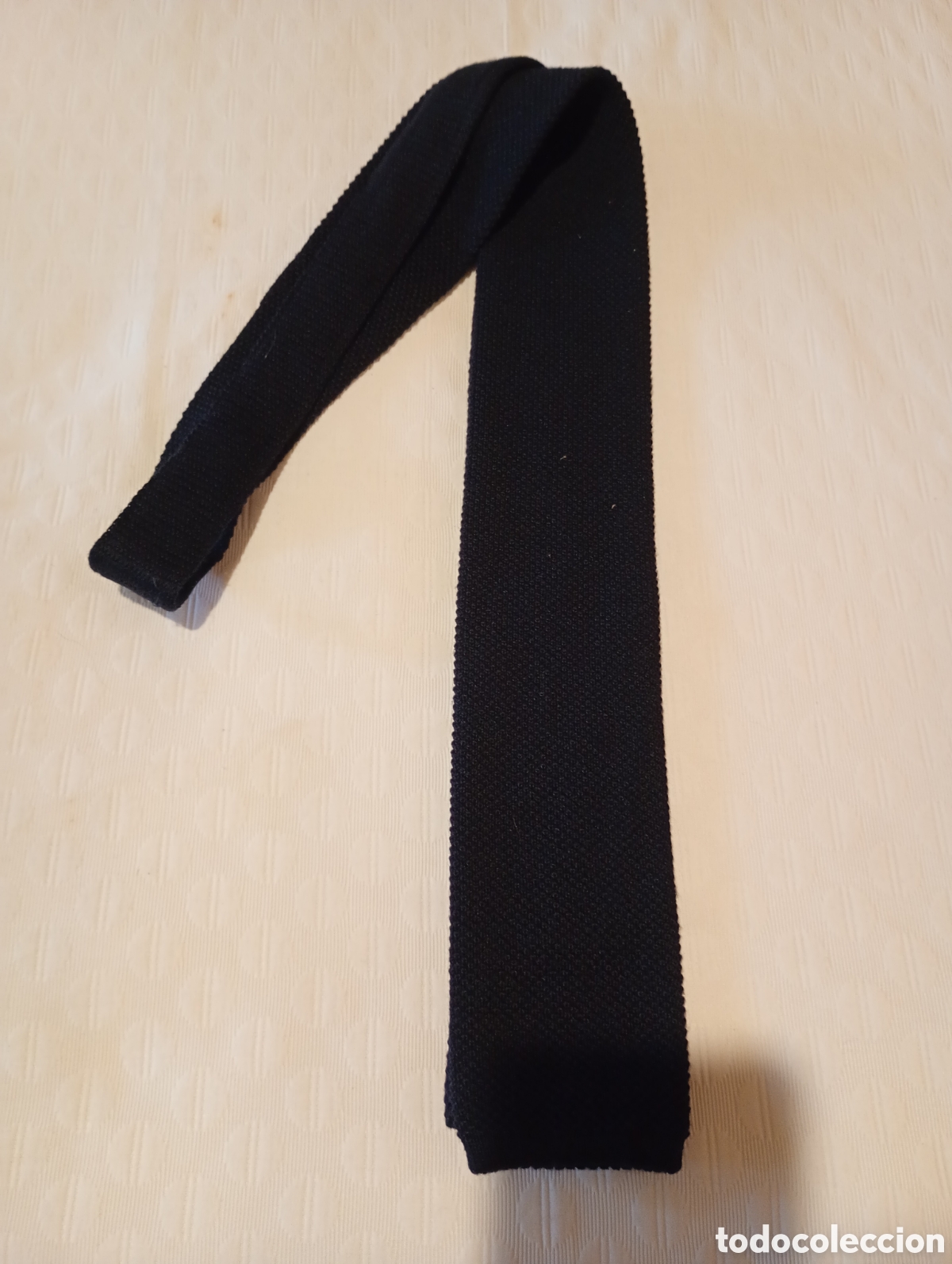 Vintage: Corbata ventage de punto Squadra lana