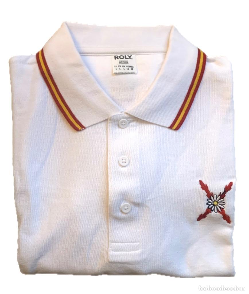 Vintage: Polo algod&oacute;n con escudo Margaritas
