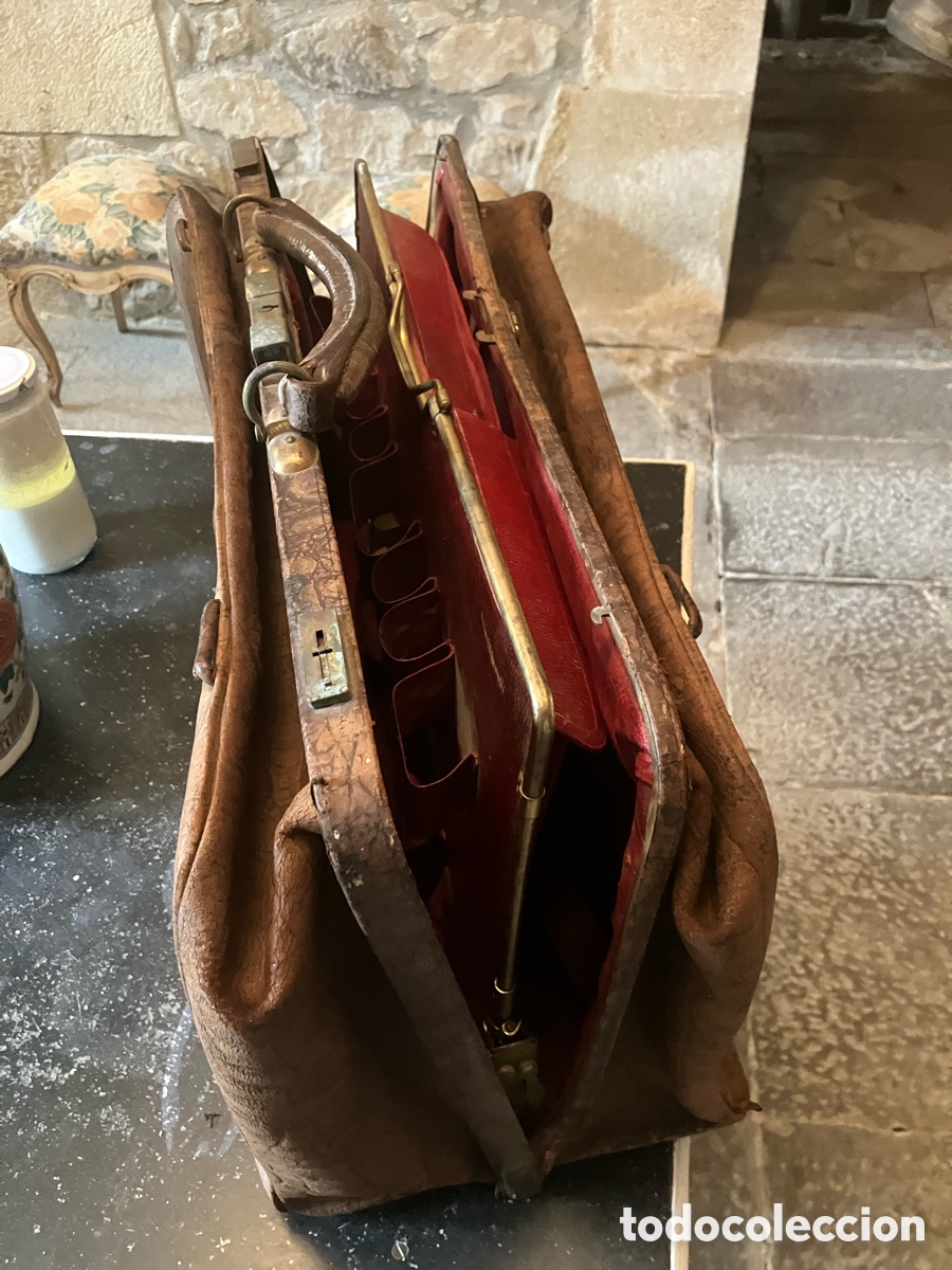 Vintage: Malet&iacute;n de viaje vintage - Foto 4