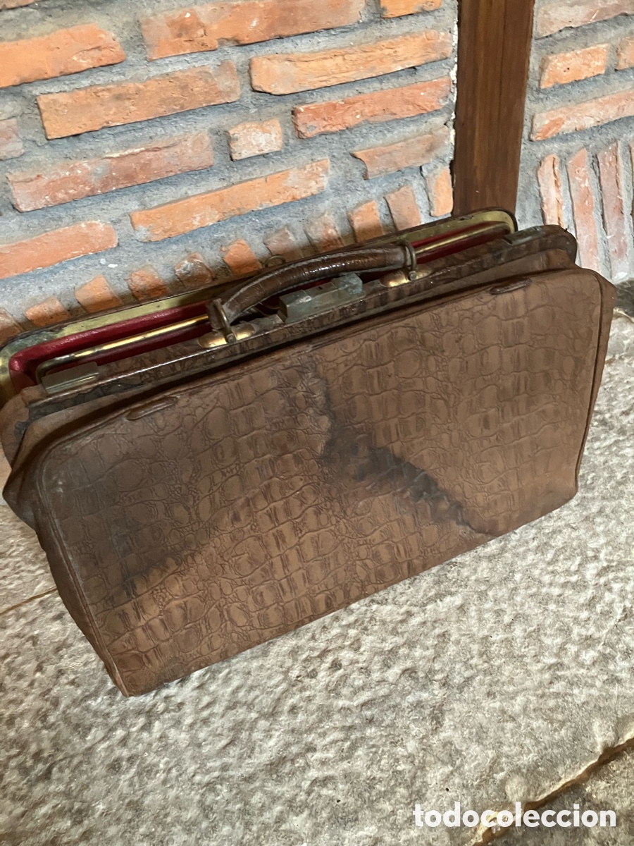 Vintage: Malet&iacute;n de viaje vintage - Foto 8