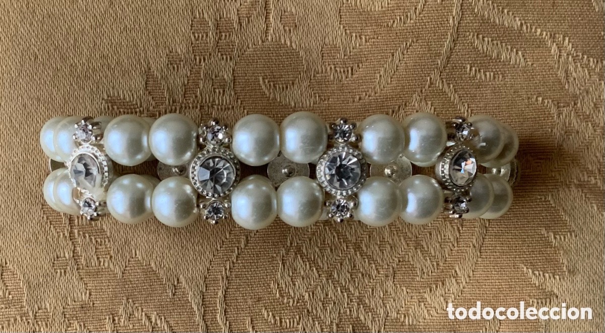 Vintage: PULSERA 2 VUELTAS DE PERLAS - Foto 6
