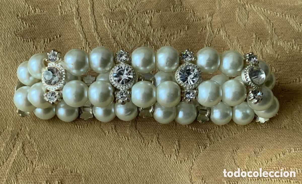 Vintage: PULSERA 2 VUELTAS DE PERLAS - Foto 10