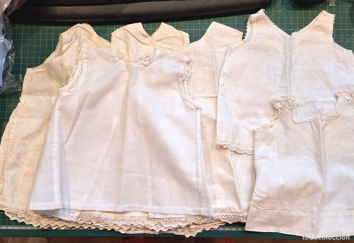 Vintage: Lote de ropa antigua de bebe