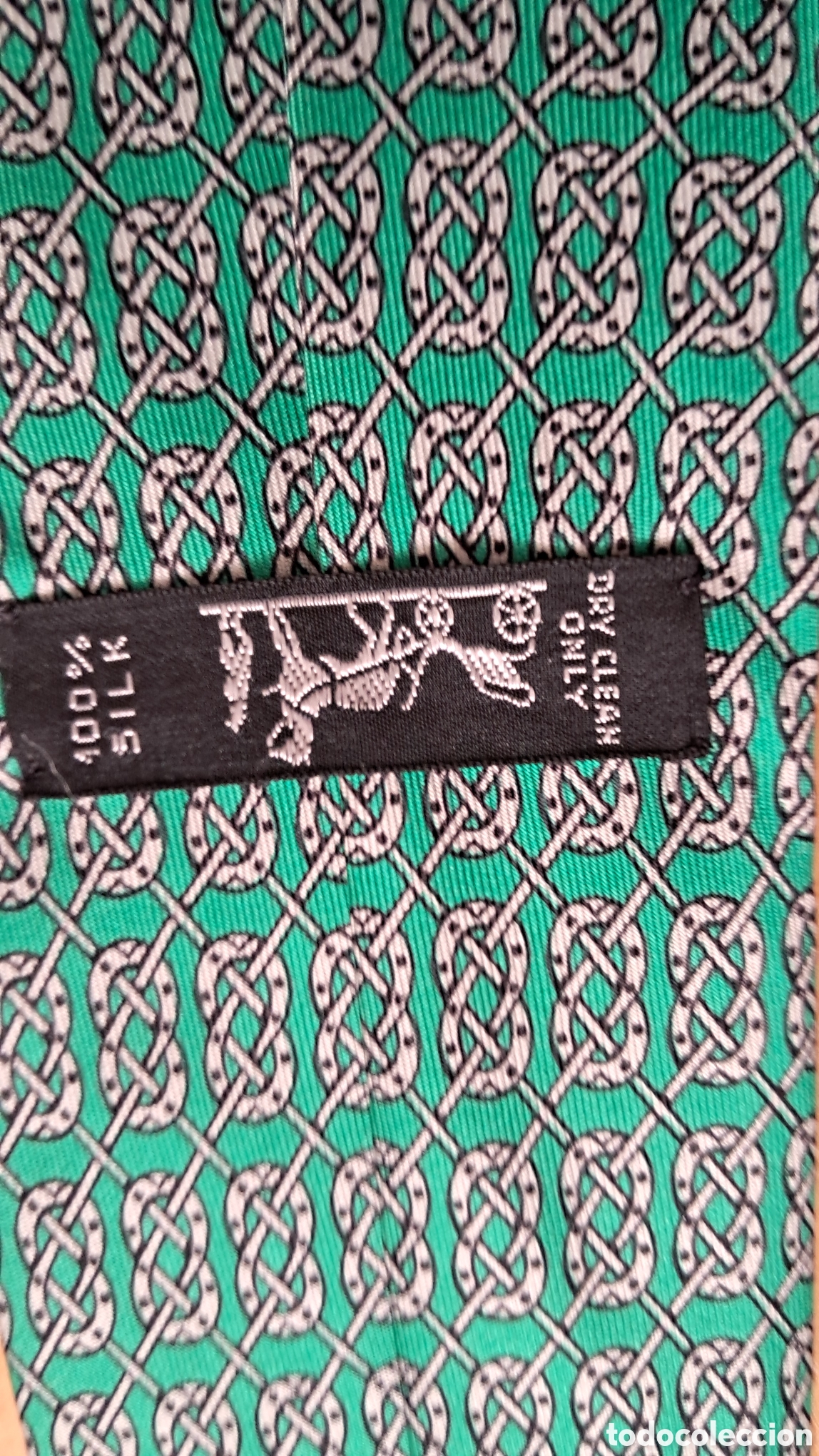 Vintage: Herm&egrave;s Paris &ndash; Corbata vintage de seda 100% &ndash; Ref. 7299 EA