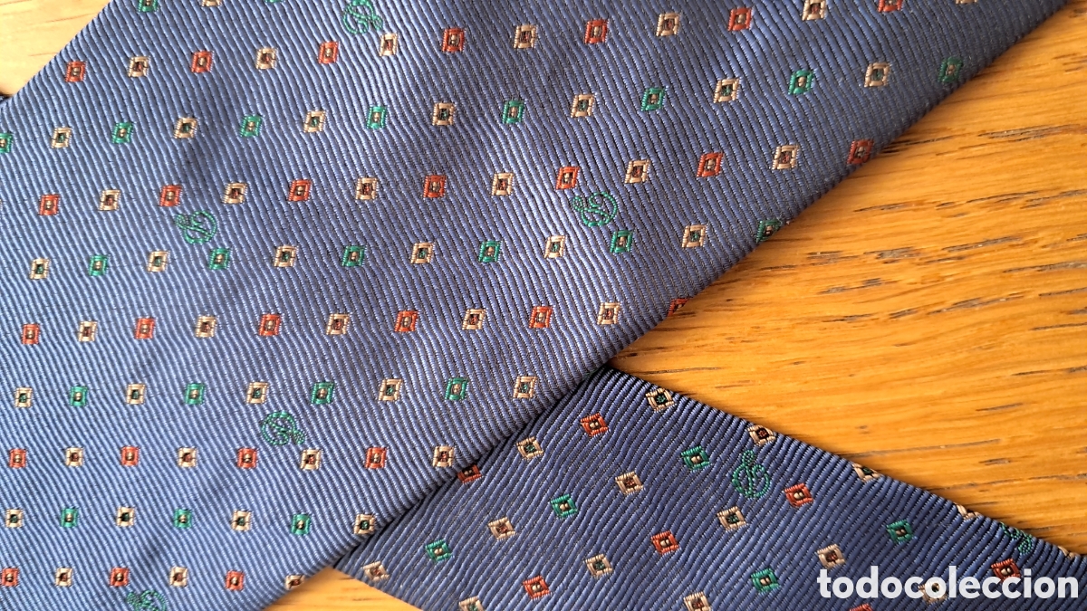 Vintage: Corbata S.T. Dupont Paris 100% seda vintage