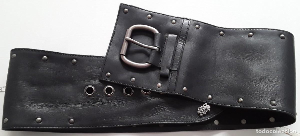 Vintage: MISS SIXTY, Cinturon de piel ancho Vintage