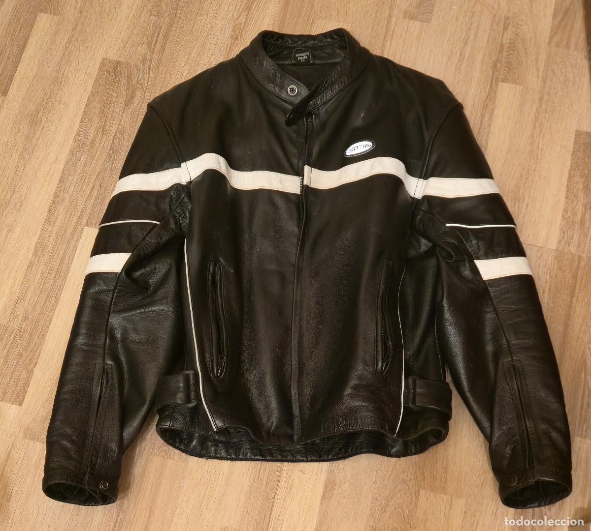 Vintage: Chaqueta de cuero Goyamoto - Foto 1