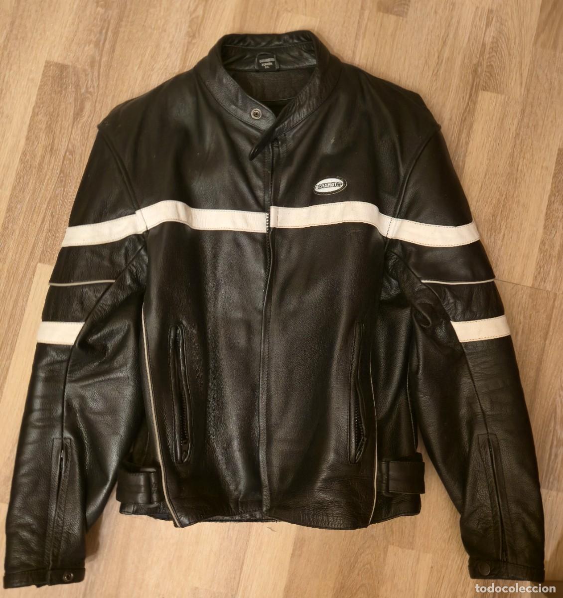 Vintage: Chaqueta de cuero Goyamoto - Foto 2