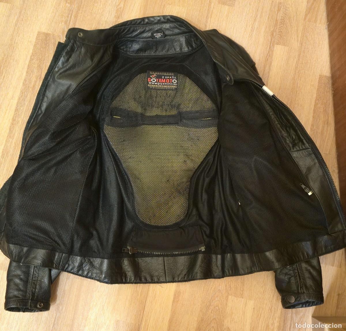 Vintage: Chaqueta de cuero Goyamoto - Foto 5
