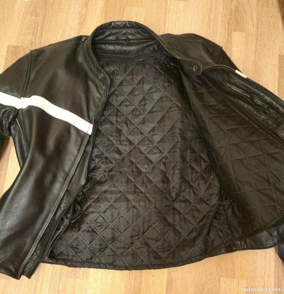 Vintage: Chaqueta de cuero Goyamoto - Foto 6