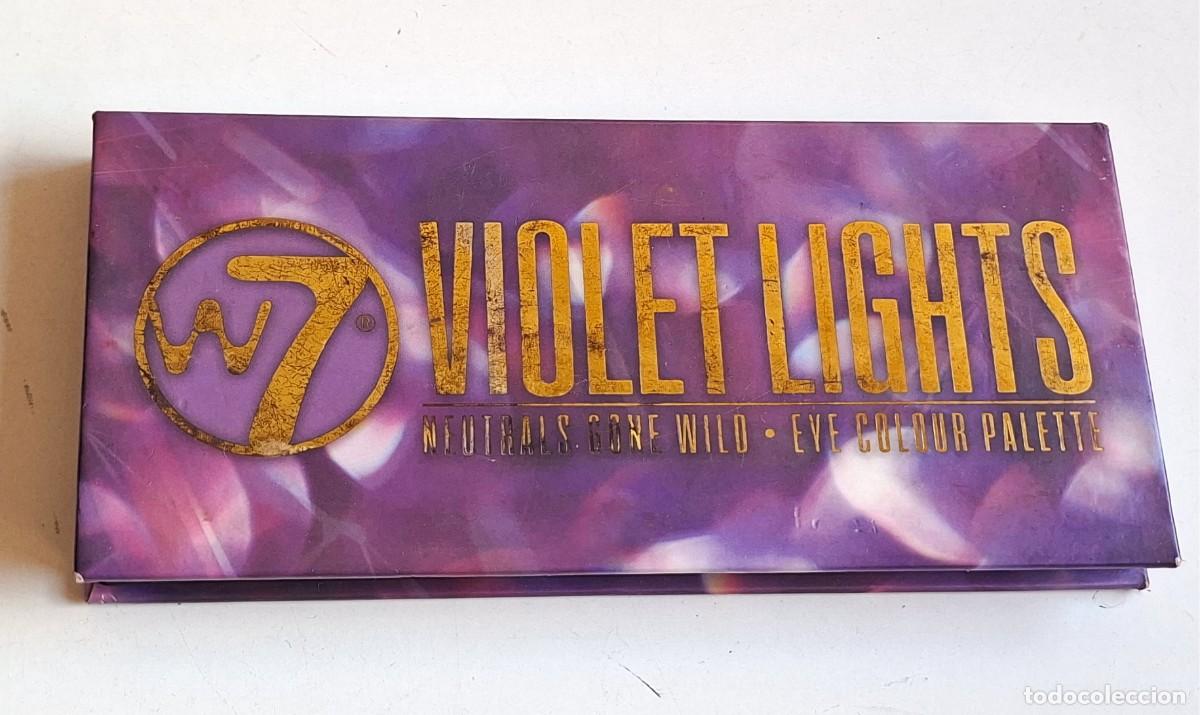 Vintage: PALETA DE SOMBRAS W7 VIOLET LIGHTS - Foto 1