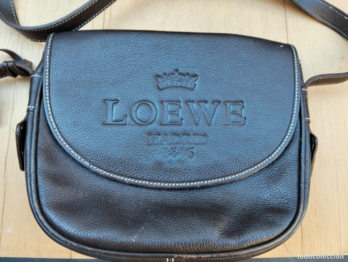 Vintage: Precioso bolso Piel Loewe