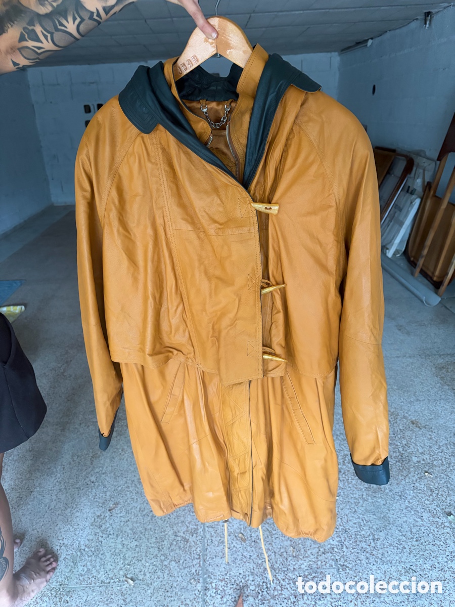 Vintage: CHAQUETA DE PIEL KONUK LEATHER