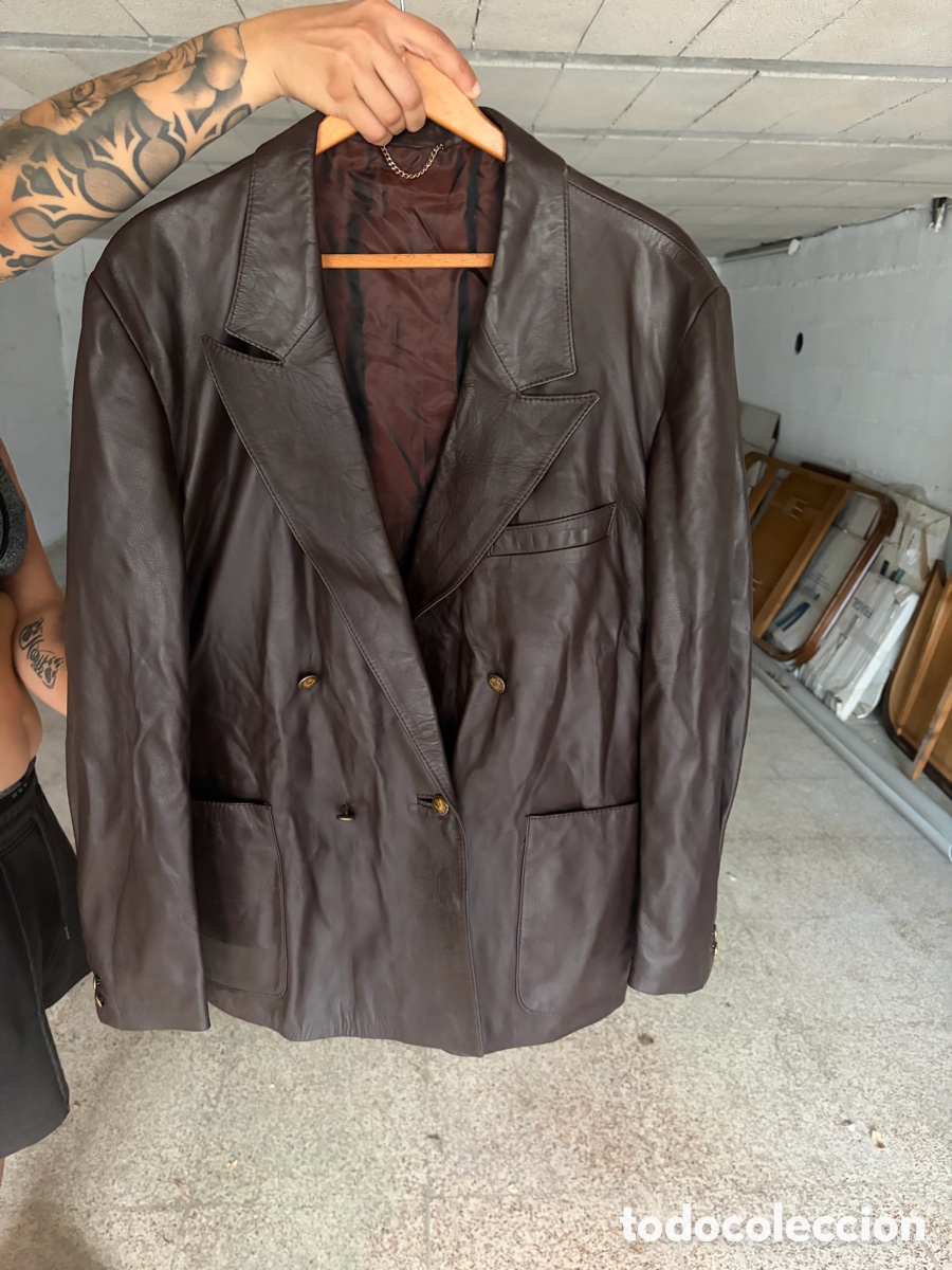 Vintage: AMERICANA VINTAGE PIEL AUT&Eacute;NTICA DE HOMBRE