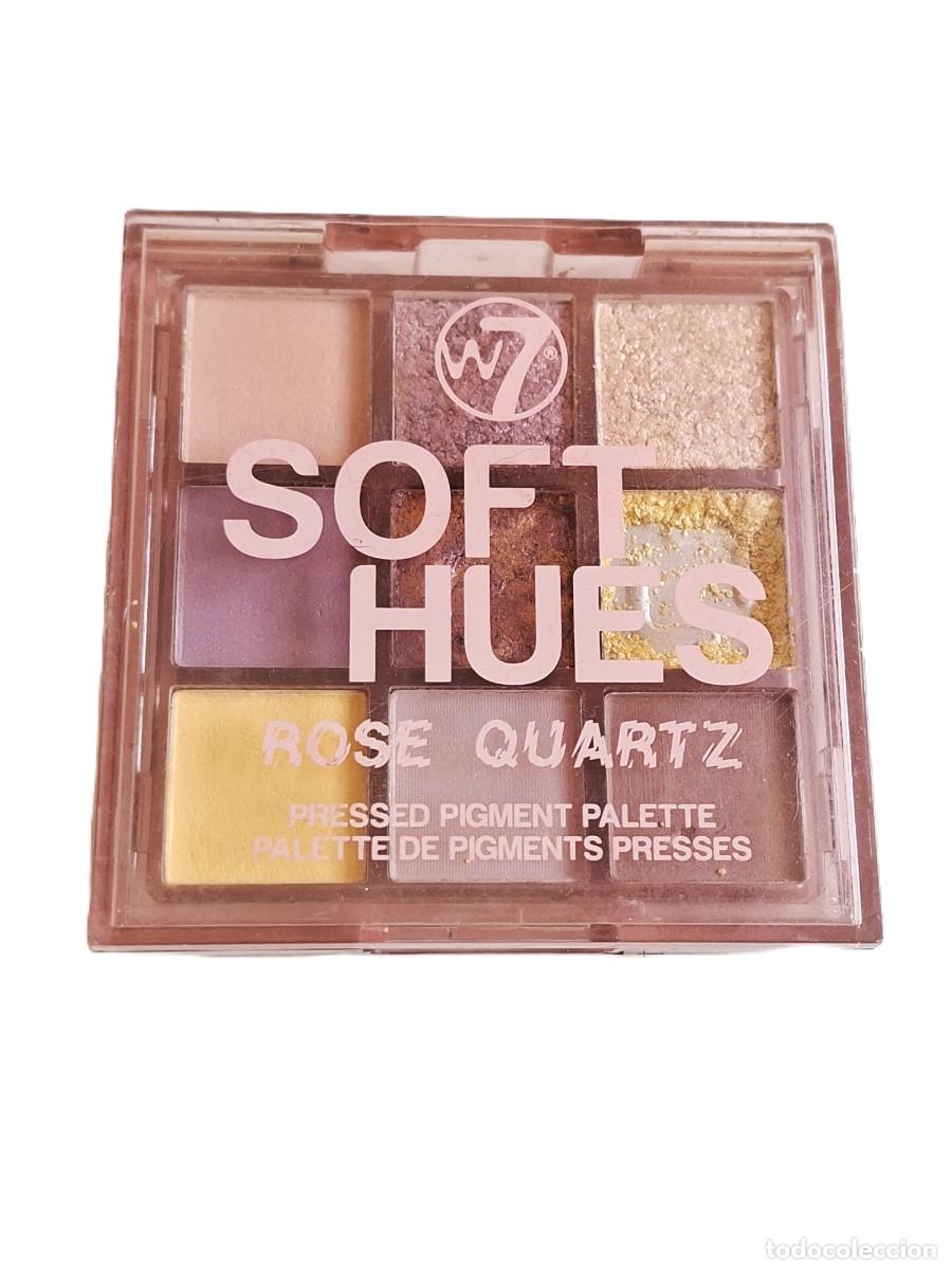 Vintage: PALETA DE SOMBRAS W7 SOFT HUES ROSE QUARTZ