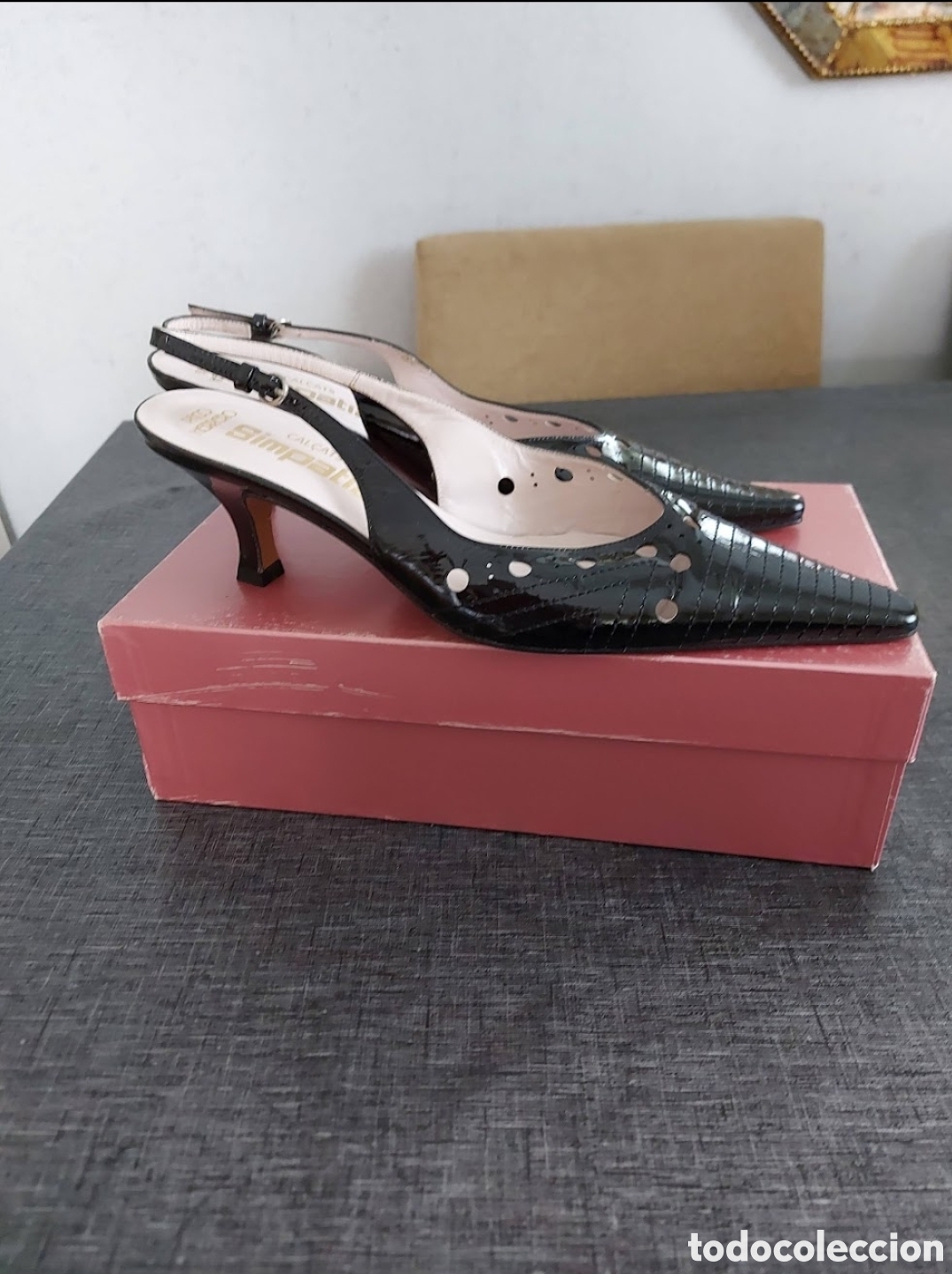 Vintage: Paco Herrero Slingback T.40 Sin Uso - Foto 2