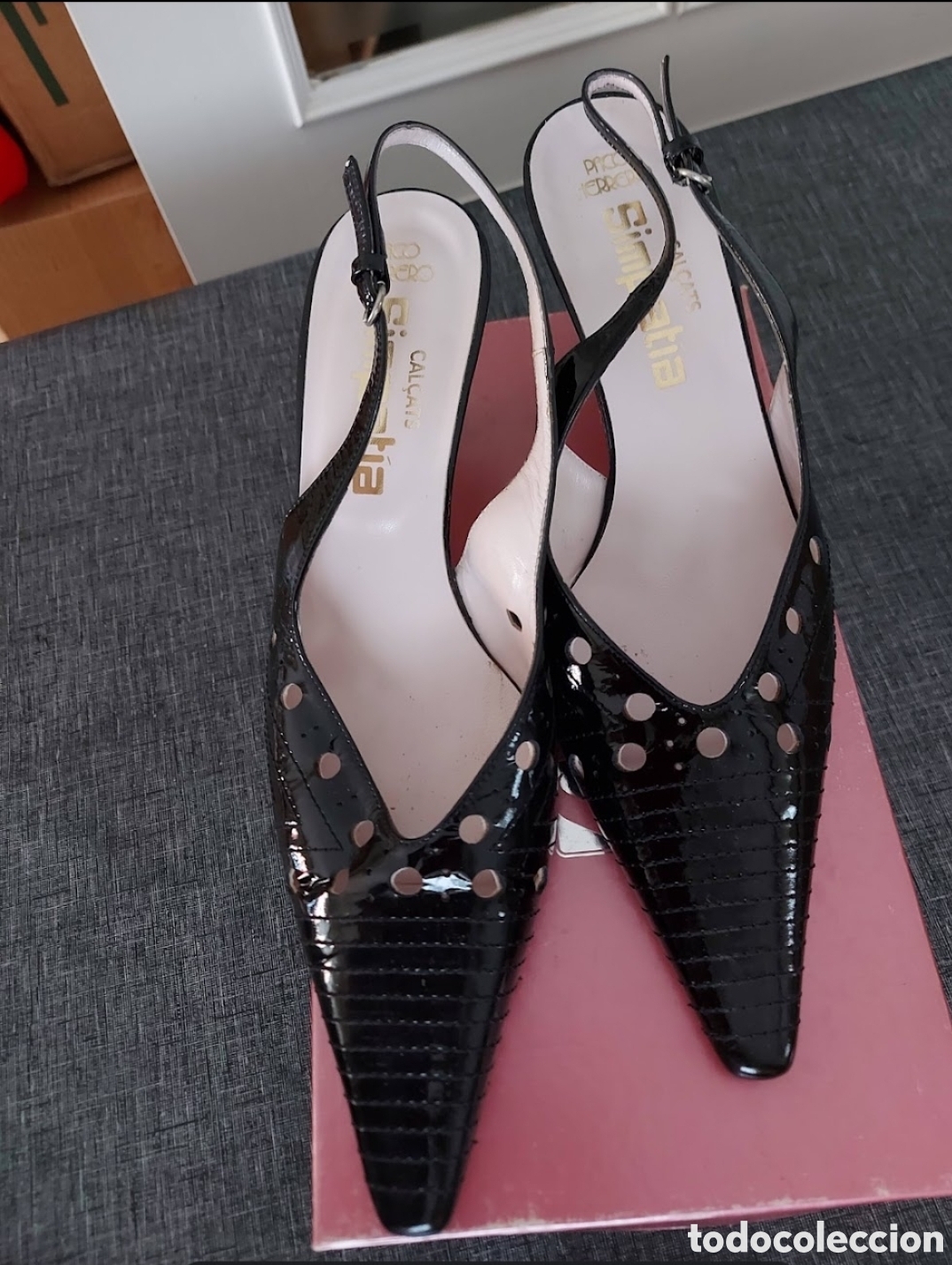 Vintage: Paco Herrero Slingback T.40 Sin Uso - Foto 3