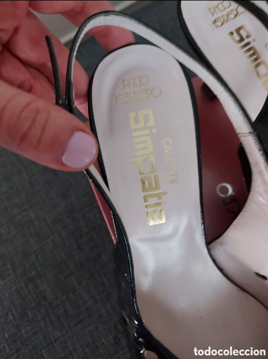 Vintage: Paco Herrero Slingback T.40 Sin Uso - Foto 4