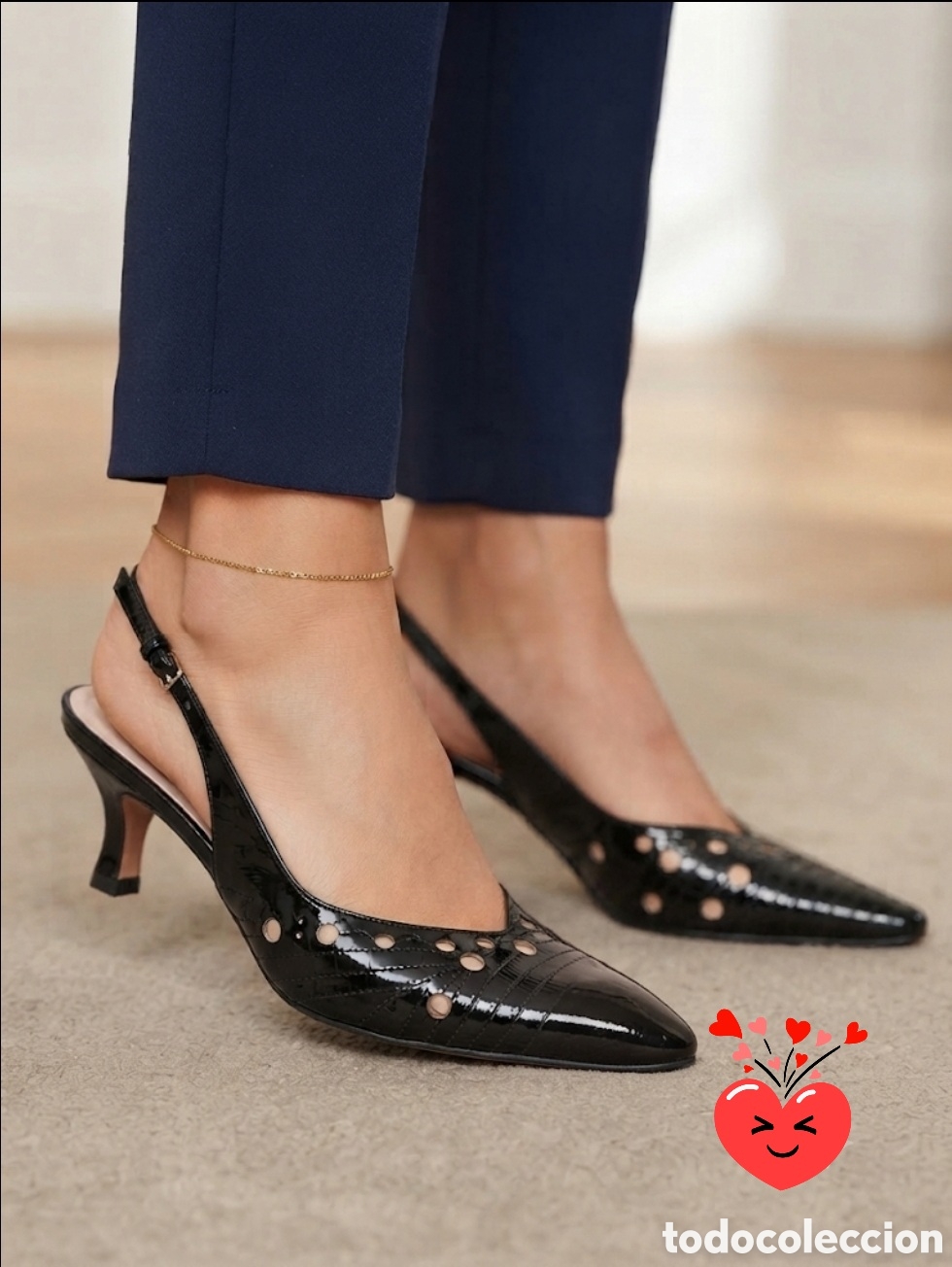 Vintage: Paco Herrero Slingback T.40 Sin Uso