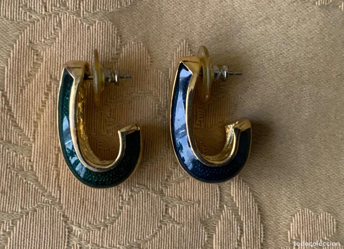 Vintage: PENDIENTES A&Ntilde;OS 80 CIERRE PINCHO - Foto 2