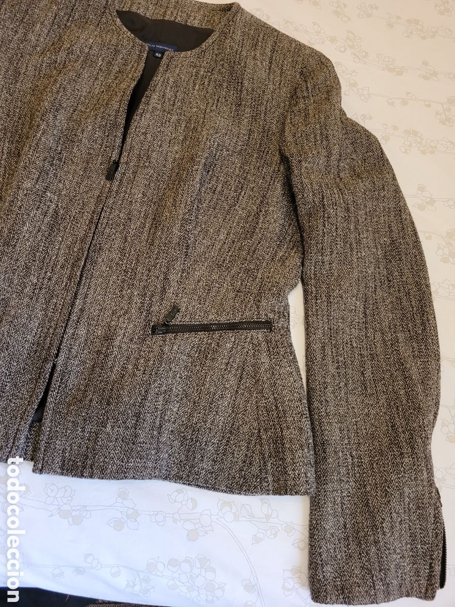 Vintage: CHAQUETA &rdquo;ADOLFO DOMINGUEZ&rdquo;, talla 42 - Foto 2
