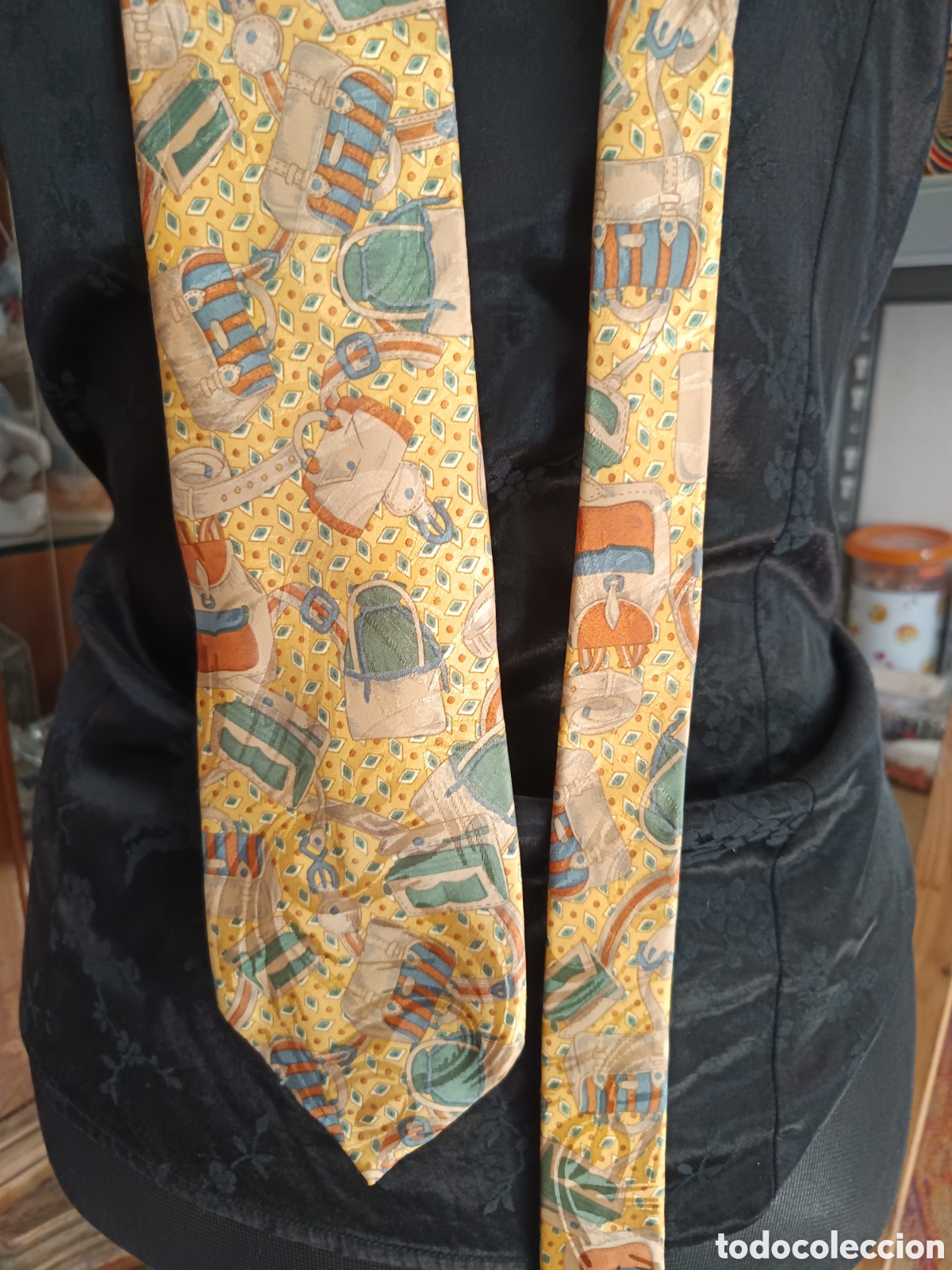 Vintage: Bella corbata vintage a&ntilde;os 80 de fabricaci&oacute;n espa&ntilde;ola