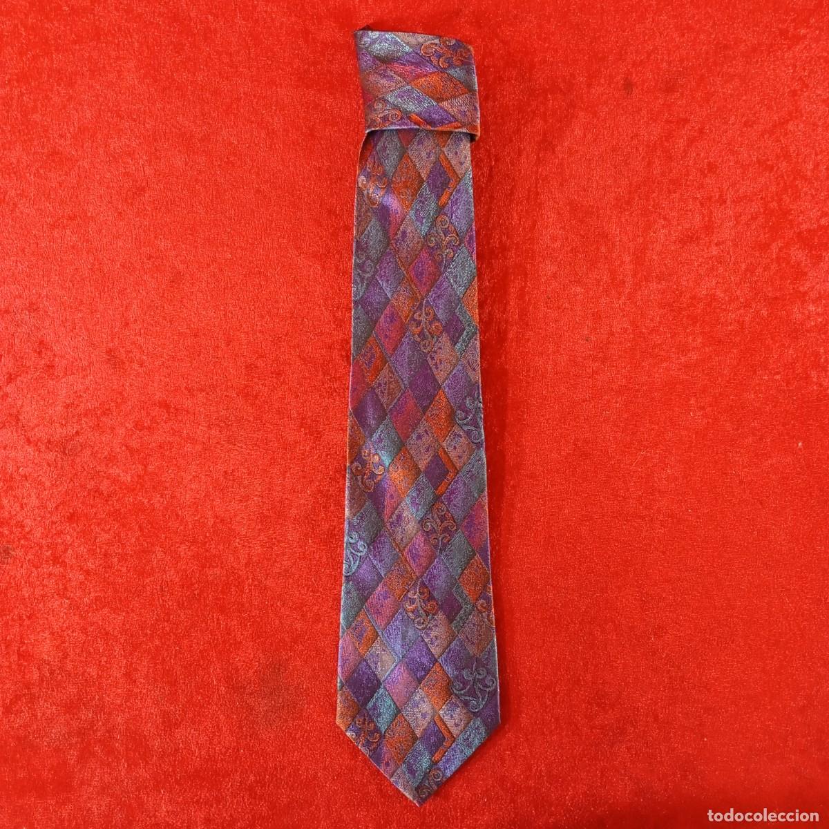 Vintage: PRECIOSA CORBATA - GIANNI VERSACE - MADE IN ITALY - SEDA 100% - PIEZA DE COLECCION - ORIGINAL