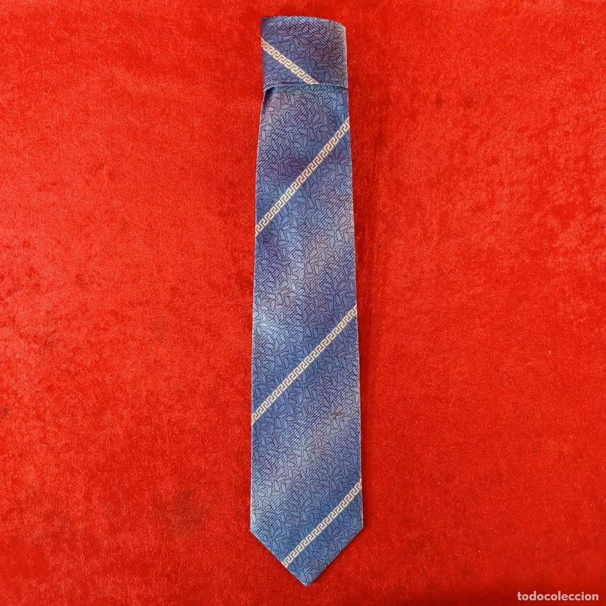Vintage: PRECIOSA CORBATA - VERSUS - GIANNI VERSACE - MADE IN ITALY SEDA 100% - PIEZA DE COLECCION - ORIGINAL