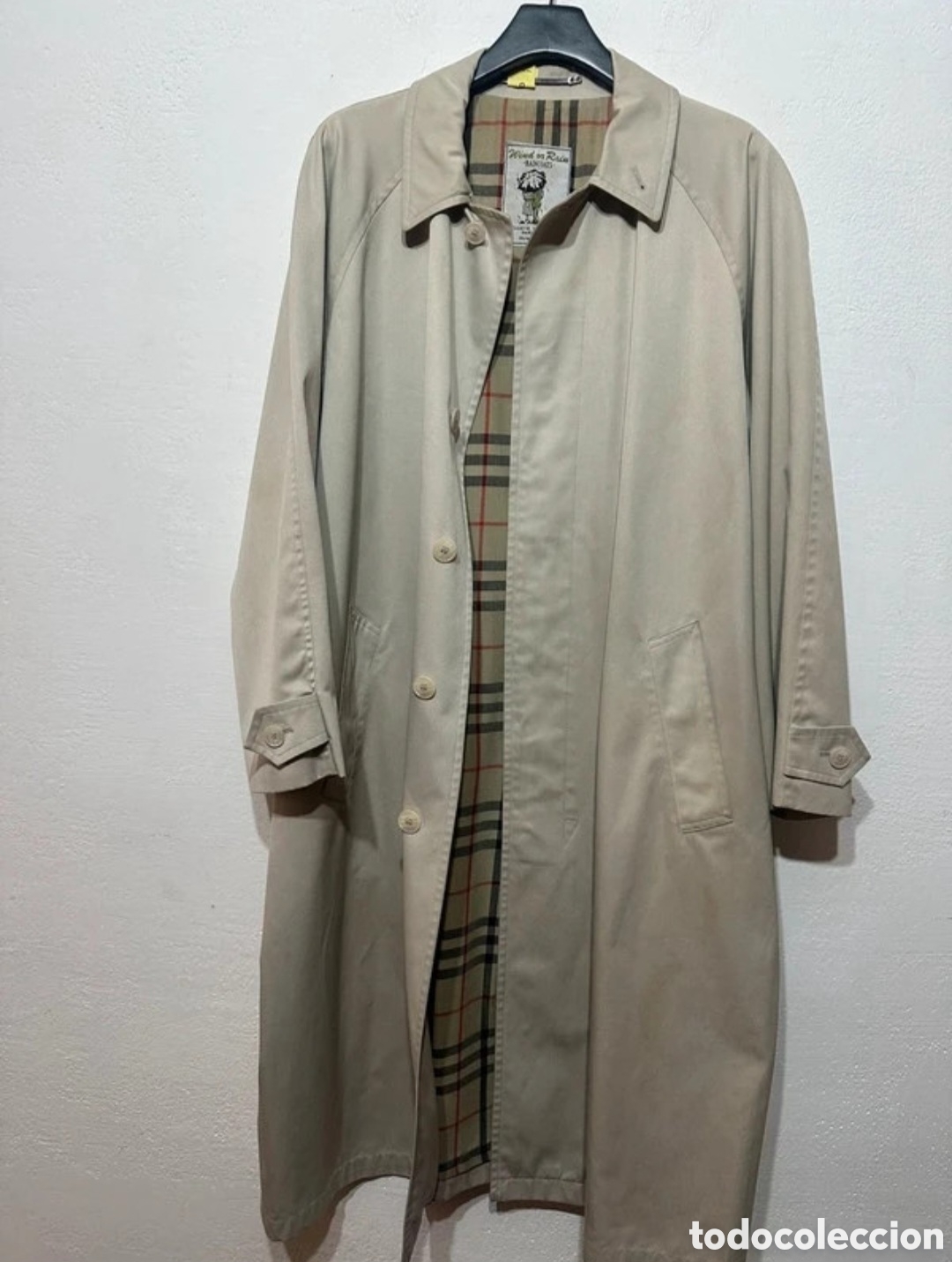 Vintage: Trench Coat Vintage Estilo Cl&aacute;ssico (Tam. L)