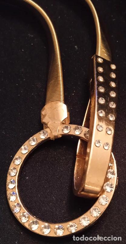 Vintage: Cintur&oacute;n extensible Dorado