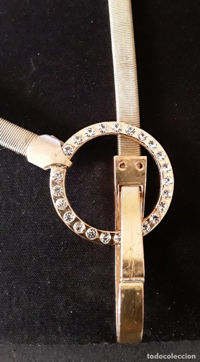Vintage: Cintur&oacute;n extensible Dorado - Foto 3