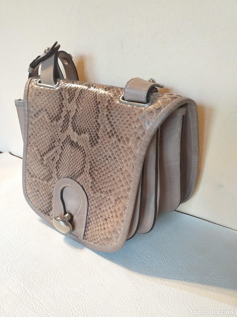 Vintage: BOLSO LOEWE ORIGINAL PIEL Y SERPIENTE - Foto 3
