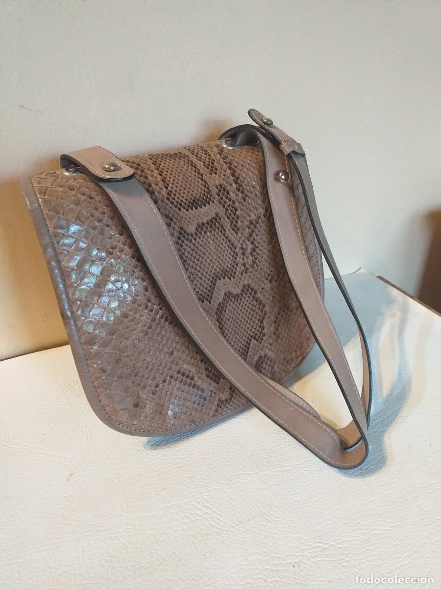 Vintage: BOLSO LOEWE ORIGINAL PIEL Y SERPIENTE - Foto 5