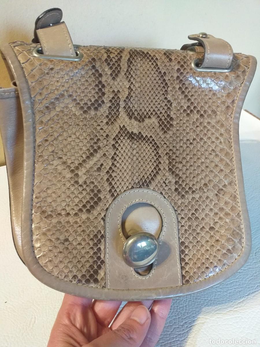 Vintage: BOLSO LOEWE ORIGINAL PIEL Y SERPIENTE - Foto 9