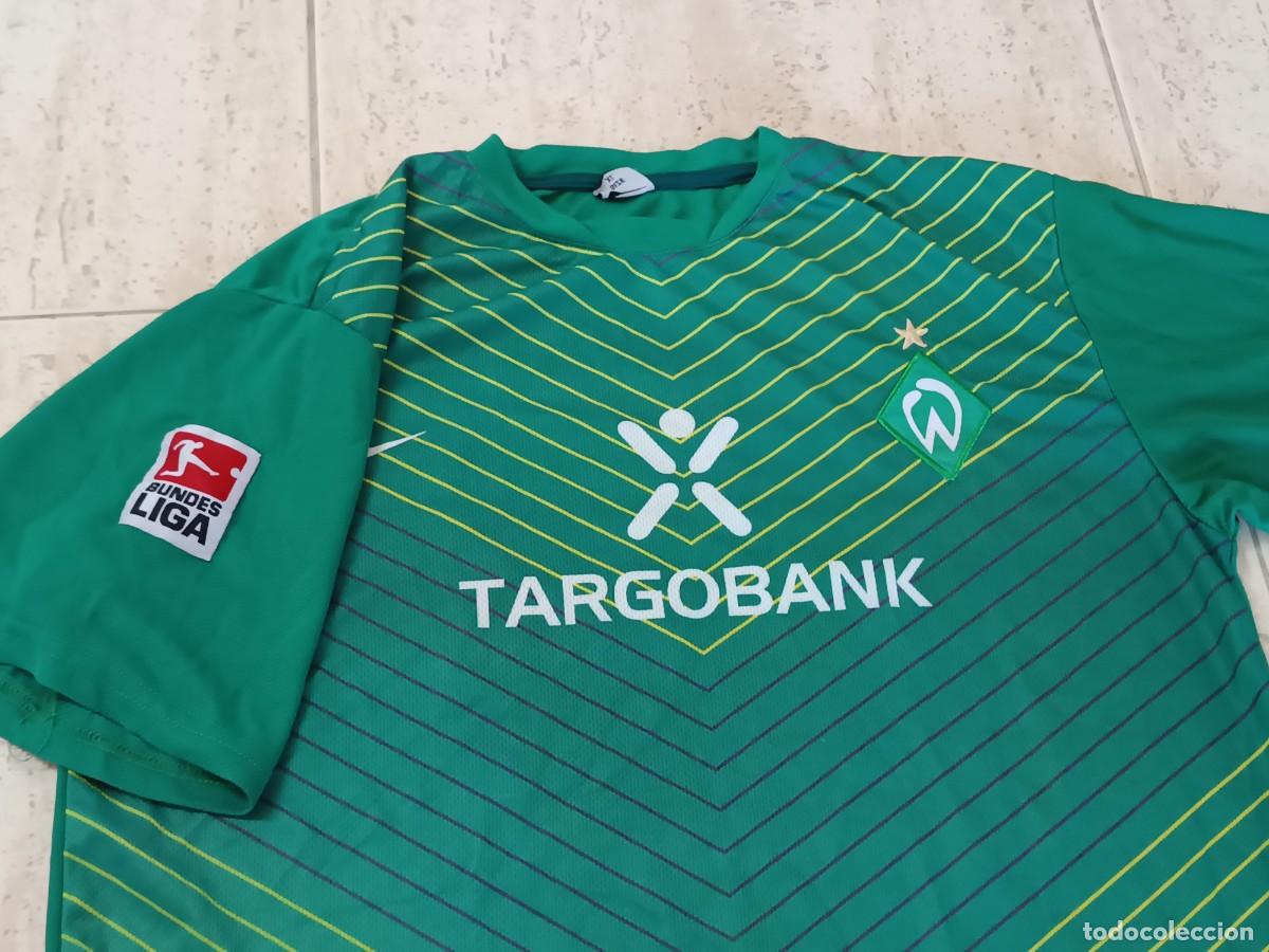 Vintage: CAMISETA WERDER BREMEN &ndash; CLAUDIO PIZARRO. TALLA XL