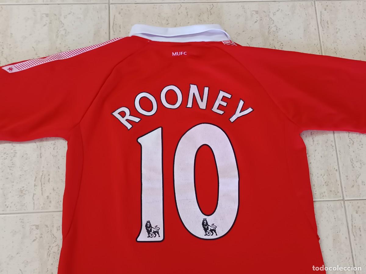 Vintage: CAMISETA MANCHESTER UNITED &ndash; ROONEY 10. TALLA S