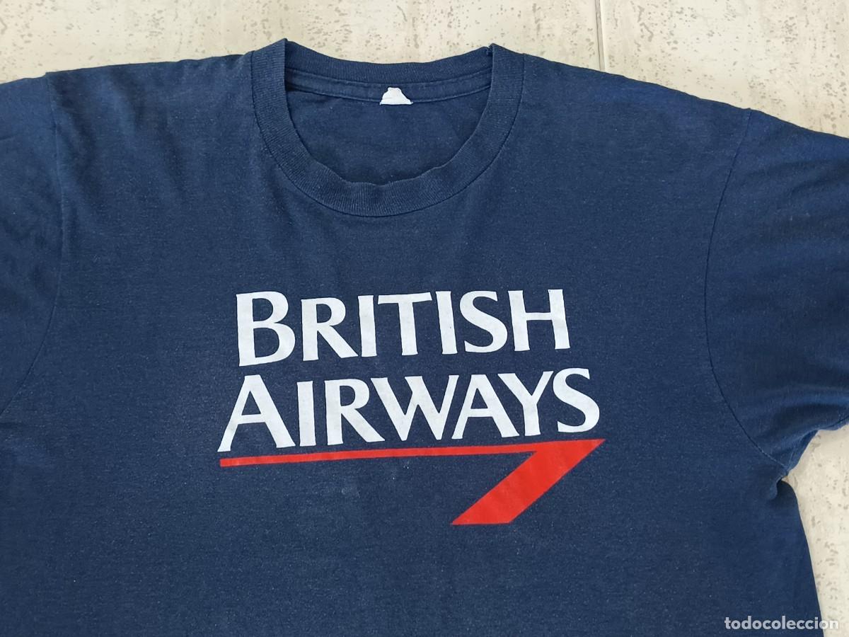 Vintage: CAMISETA BRITISH AIRWAYS. TALLA L