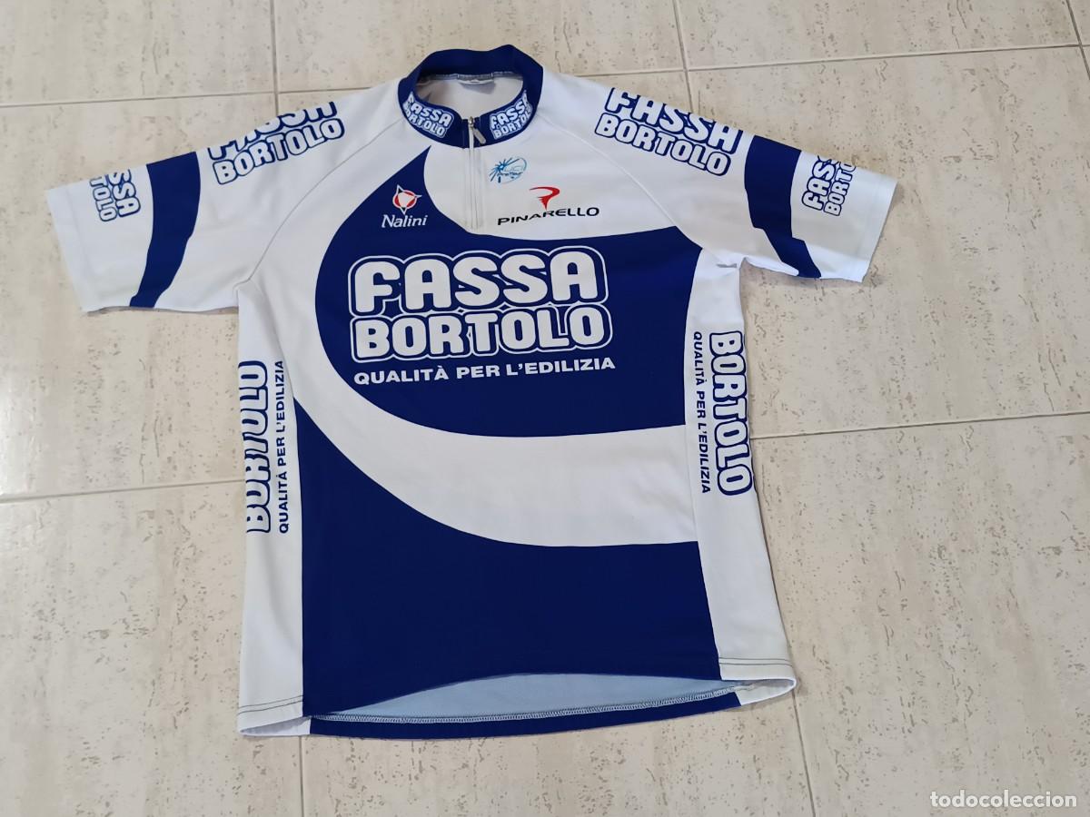 Vintage: MAILLOT FASSA BORTOLO &ndash; NALINI &ndash; UCI PRO TOUR. TALLA XL