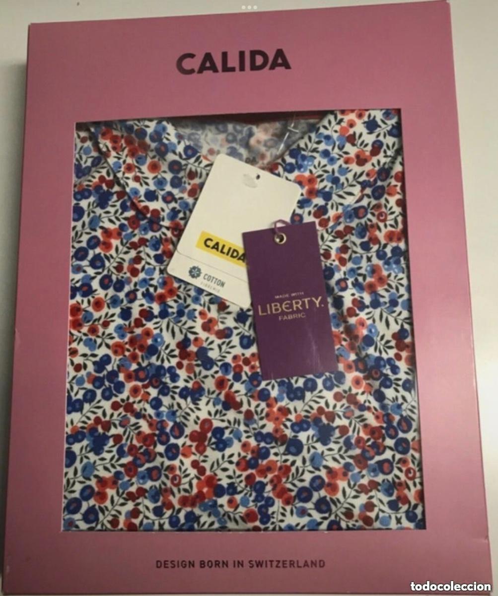 Vintage: CAMISON CAMISOLA DE ALGODON SUIZO LIBERTY OF LONDON PARA CALIDA NUEVO EN CAJA