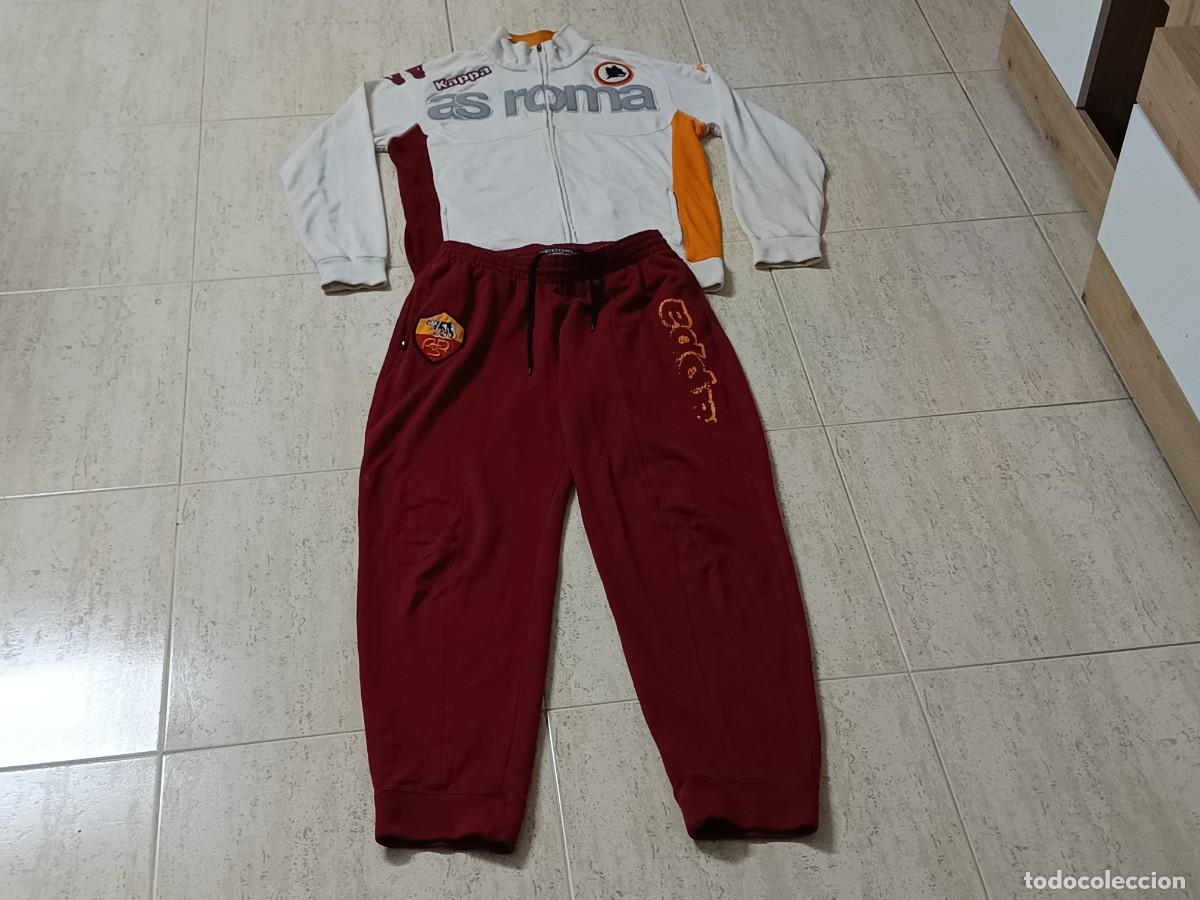 Vintage: CH&Aacute;NDAL COMPLETO AS ROMA &ndash; KAPPA &ndash; VINTAGE 2009/10 &ndash; 2010/11. TALLA L